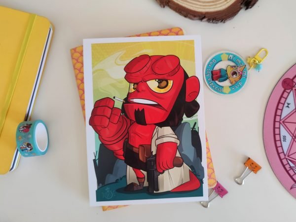 Print Hellboy